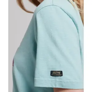 T-Shirt mit Logo für Frauen Superdry Vintage Narrative image-3