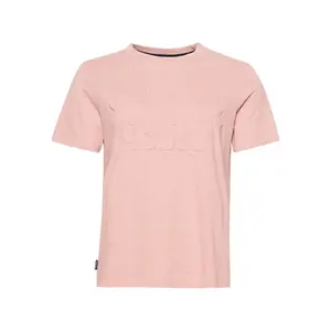 T-shirt en coton bio avec logo en relief femme Superdry Vintage Cooper image-0