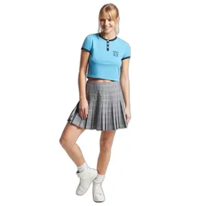 Girl's contrasting border T-shirt Superdry Vintage Tiny image-1