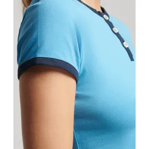 Girl's contrasting border T-shirt Superdry Vintage Tiny image-3