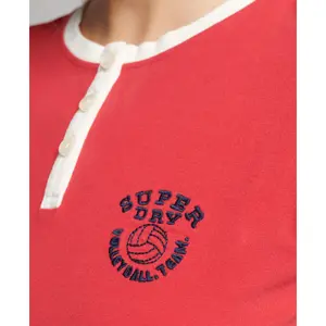 Girl's contrasting border T-shirt Superdry Vintage Tiny image-4