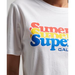 Fleece-T-Shirt, Damen Superdry molletonné Vintage Scripted image-2
