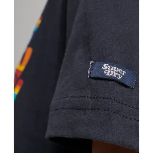 Fleece-T-Shirt, Damen Superdry molletonné Vintage Scripted image-3