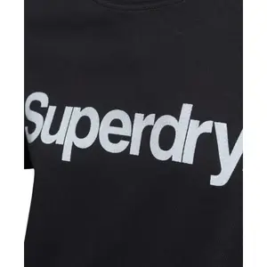 T-shirt de algodão orgânico para raparigas Superdry Core Logo 80s image-2