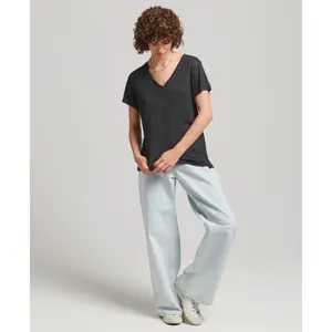 T-Shirt mit V-Ausschnitt, Damen Superdry image-0