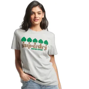 Dames-T-shirt Superdry Nostalgia Vintage image-0