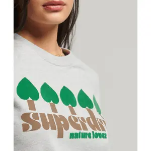 Dames-T-shirt Superdry Nostalgia Vintage image-3