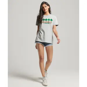 Dames-T-shirt Superdry Nostalgia Vintage image-1