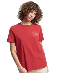 Dames-T-shirt Superdry Downtown Script Vintage image-0