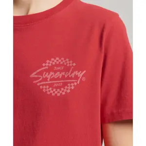 Dames-T-shirt Superdry Downtown Script Vintage image-3