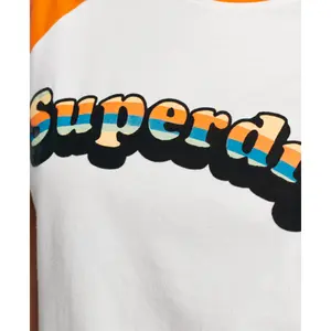 Classic girl raglan sleeve t-shirt Superdry Vintage Cooper image-2
