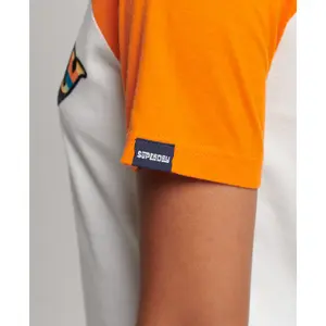 Classic girl raglan sleeve t-shirt Superdry Vintage Cooper image-3