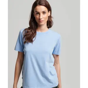 Camiseta bordada orgánico mujer Superdry Vintage Logo image-1