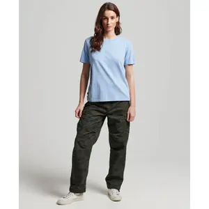 Camiseta bordada orgánico mujer Superdry Vintage Logo image-2