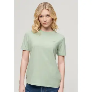 T-shirt brodé en coton bio femme Superdry Vintage Logo image-2