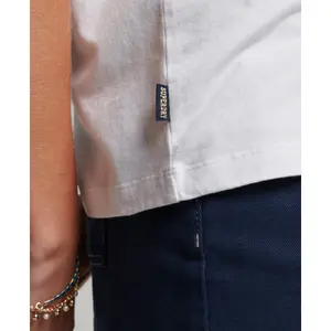 Camiseta de mujer de algodón orgánico Superdry Vintage Logo Scripted Coll image-3