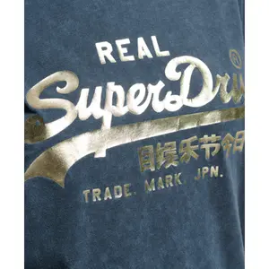 Ausgefallenes T-Shirt, Frau Superdry Vintage Logo image-2