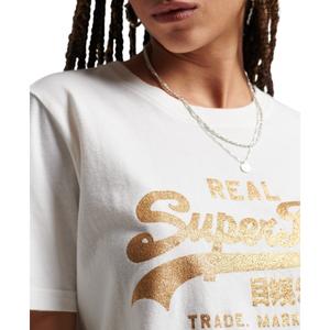 Ausgefallenes T-Shirt, Frau Superdry Vintage Logo image-2