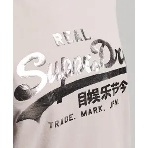Ausgefallenes T-Shirt, Frau Superdry Vintage Logo image-3