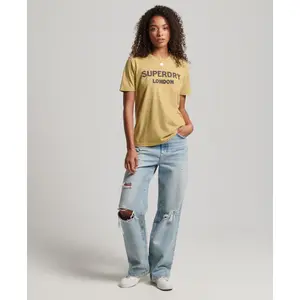 Camiseta mujer Superdry Vintage Stack image-0