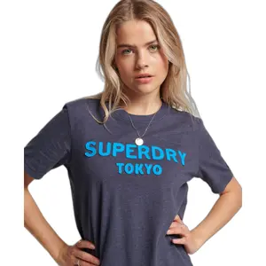Camiseta mujer Superdry Vintage Stack image-1