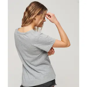 Camiseta mujer con cuello de pico Superdry image-2