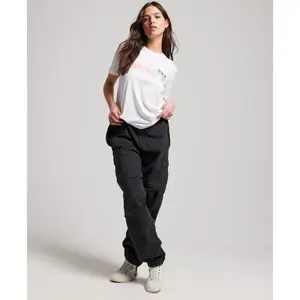 Girl's rainbow T-shirt Superdry Vintage Retro image-3