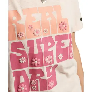 Girl's floral T-shirt Superdry Superstate image-1