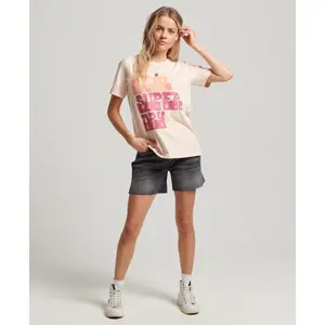 Girl's floral T-shirt Superdry Superstate image-3