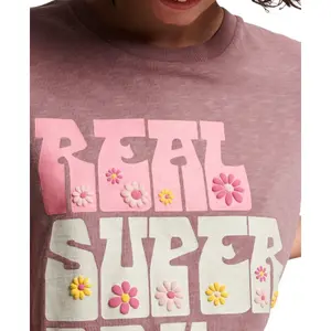 Girl's floral T-shirt Superdry Superstate image-1