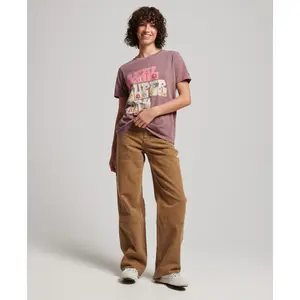 Girl's floral T-shirt Superdry Superstate image-3