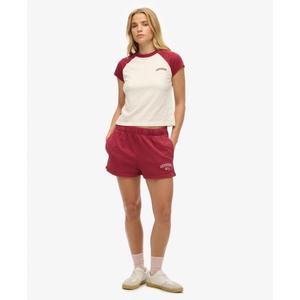 Bio-Baumwoll-T-Shirt mit Raglanärmeln und Damen-Logo Superdry Essential image-1