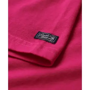 T-Shirt mit tonal gesticktem Logo für Frauen Superdry image-4