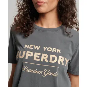 Maglietta da donna Superdry Luxe Metallic image-2
