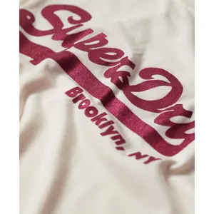 Camiseta con logo estampado para mujer Superdry Vintage image-5