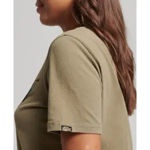 Women's tattoo t-shirt Superdry Script image-4