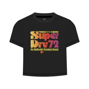 T-Shirt mit 70er-Jahre-Muster Frau Superdry Retro Font image-2