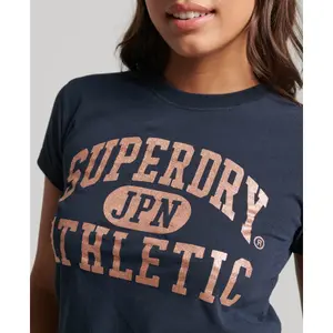 Camiseta de mujer Superdry College Scripted image-4