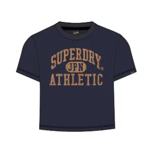 Camiseta de mujer Superdry College Scripted image-1