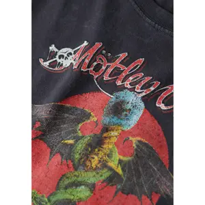 T-shirt à mancherons femme Superdry Mötley Crüe image-3