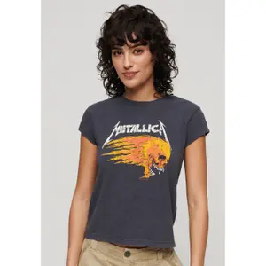 T-Shirt Superdry Metallica image-1