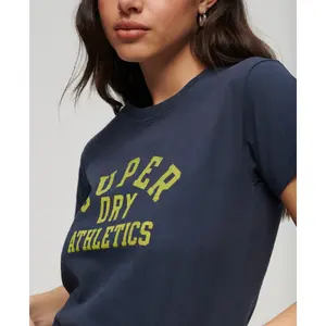 T-Shirt mit 90er-Jahre-Muster Frau Superdry Athletic Essential image-2