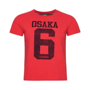 Γυναικείο τυπωμένο εφαρμοστό T-shirt Superdry Osaka image-0