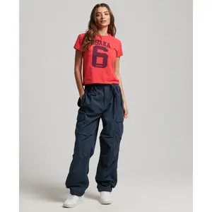 Γυναικείο τυπωμένο εφαρμοστό T-shirt Superdry Osaka image-2