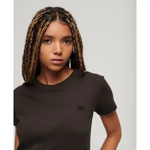 90er Jahre Logo T-Shirt Frau Superdry Essential image-3