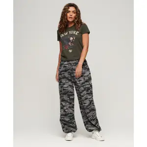 T-Shirt Frau Superdry Tattoo Graphic années 90 image-1