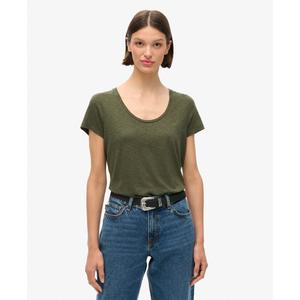 Damen T-Shirt mit weitem Ausschnitt Superdry Studios image-1