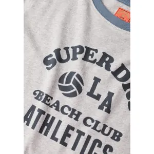 T-shirt contrasté à motif femme Superdry Athletic Essentials Beach image-4