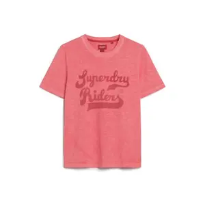 Camiseta casual con estampado de efecto beso mujer Superdry Archive image-0