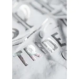 Camiseta entallada metalizada de mujer Superdry Workwear image-2